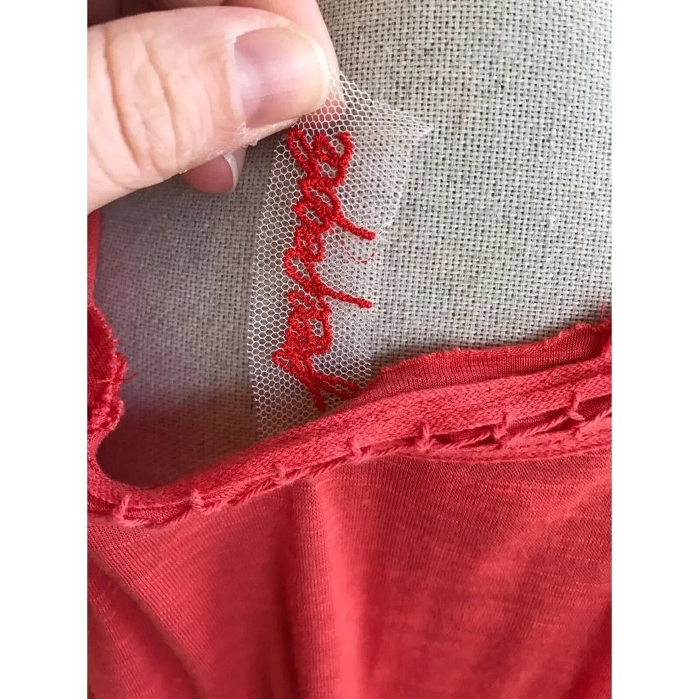 Free People Coral Top Size S